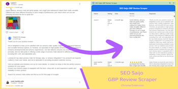 GBP Review Scraper