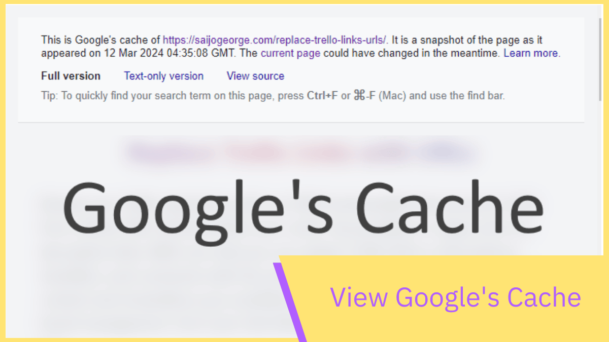 view-google-cache-url